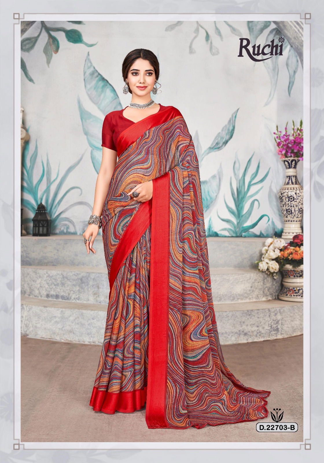 Cherry 33 By Ruchi Colors Daily Wear Sarees Catalog